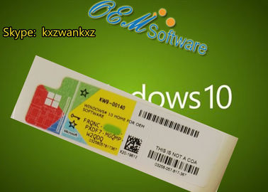Online Activation Windows 10 Coa Sticker Retail Key Apply To PC Laptop