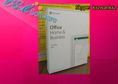 Online Active Microsoft Office Home And Business 2019 H &amp; B Retail Key Card PKC DVD Box