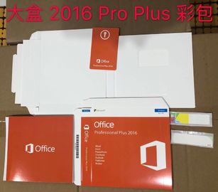 Original Office 2016 HB PKC , Office 2016 Pro Plus Retail Key Dvd Box FPP Key
