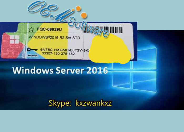 Sealed Pack Windows Server 2016 Standard Key Lifetime Guarantee No Area Limited
