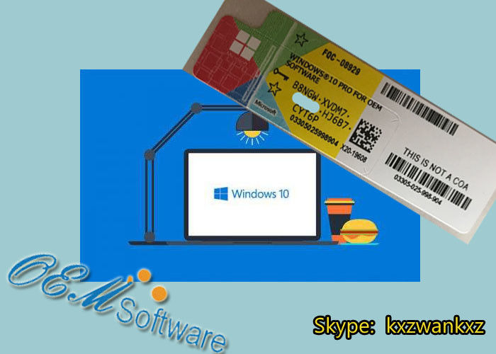 Computer Windows 10 Coa Sticker Win 10 Professional Hologram Label License
