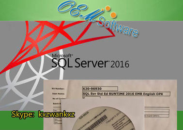 MS SQL Windows Server 2016 Standard Key License X20-96930 Embedded Std OPK Package