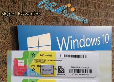 Global Area Windows 10 Coa Sticker Professional DVD Label Factory Sealed