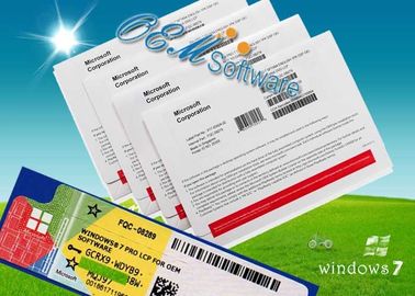 French Coa License Dvd Box Win 7 Professional Oem Pack