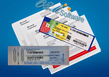 French Windows 7 Professional Oem Pack With Coa Sticker And License