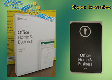Retail Box Microsoft Office Home And Business 2019 Product Key Dvd FPP