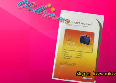 Retail PKC License MS Office Activation Key Office 2010 Professional FPP Key