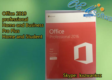 Original Office 2016 PKC Pro Plus Binding Key 5Pc Key Dvd Box