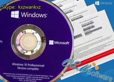 Retail License Windows 10 Oem Pack , Win 10 Pro DVD Box With Long Life