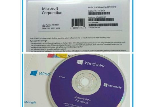 Retail Key Windows 10 Pro Oem Pack Online Activation Win 10 DVD Box