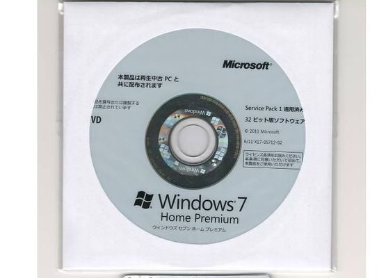 Professional Windows 7 Pro DVD Box With OEM Key Coa Sticker