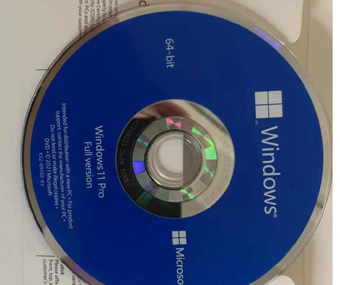 Microsoft Windows 11 Pro Product Key With Coa Sticker Box