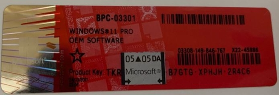 Computer Windows 11 Product Key Coa Sticker For Laptop