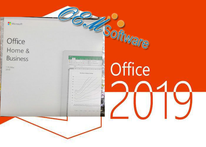 Windows Office 2019 Product Key Card Box 2019 Home Business H &amp; B FPP Version