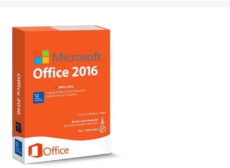 Office 2016 PKC Pro Plus Online Activation Dvd Box